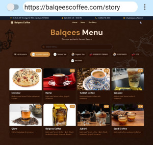 واجهات احترافية لكافي شوب