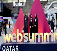 جامعة التقنية والعلوم التطبيقية تختتم مشاركتها في (قمة الويب) بالدوحة