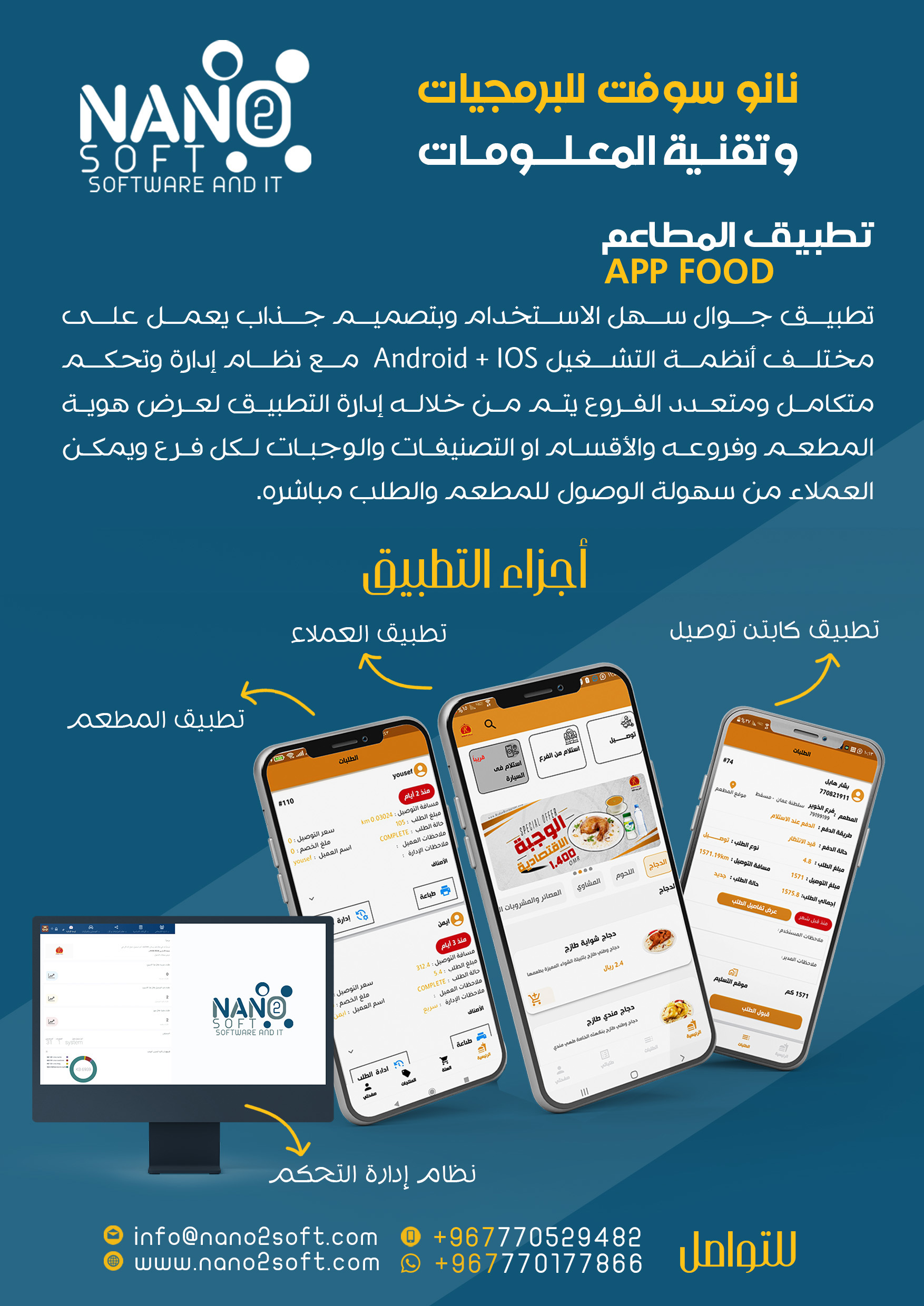 تطبيق_App_Food من نانوسوفت