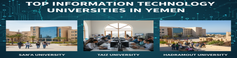 تعرف على أفضل الجامعات في تقنية المعلومات باليمن